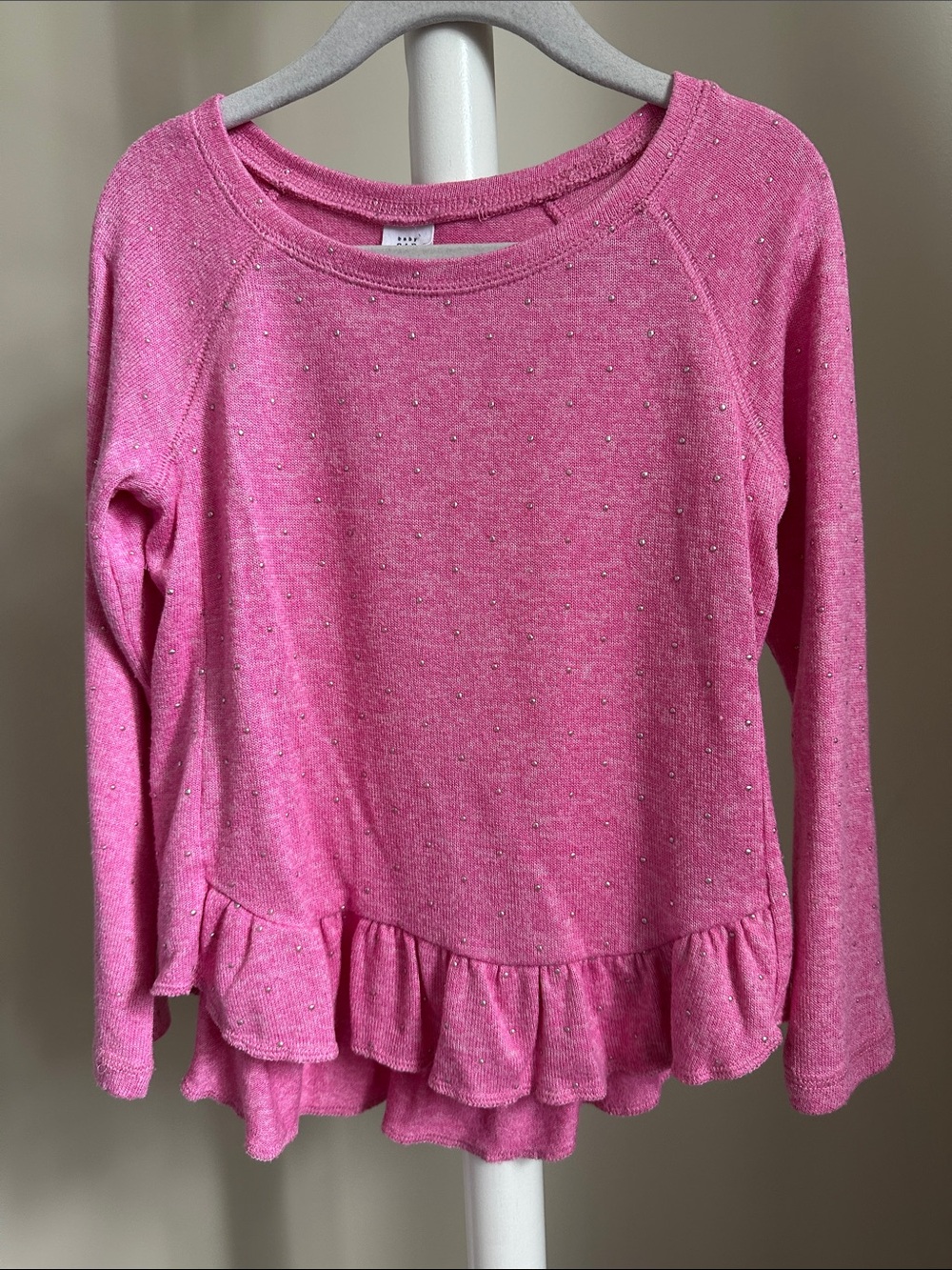 Gap Long Sleeve Knit Rhinestone Shirt 4T